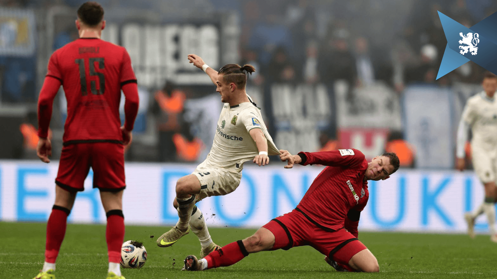 In Unterzahl feiern die Löwen beim FC Ingolstadt den vierten Sieg in Folge.