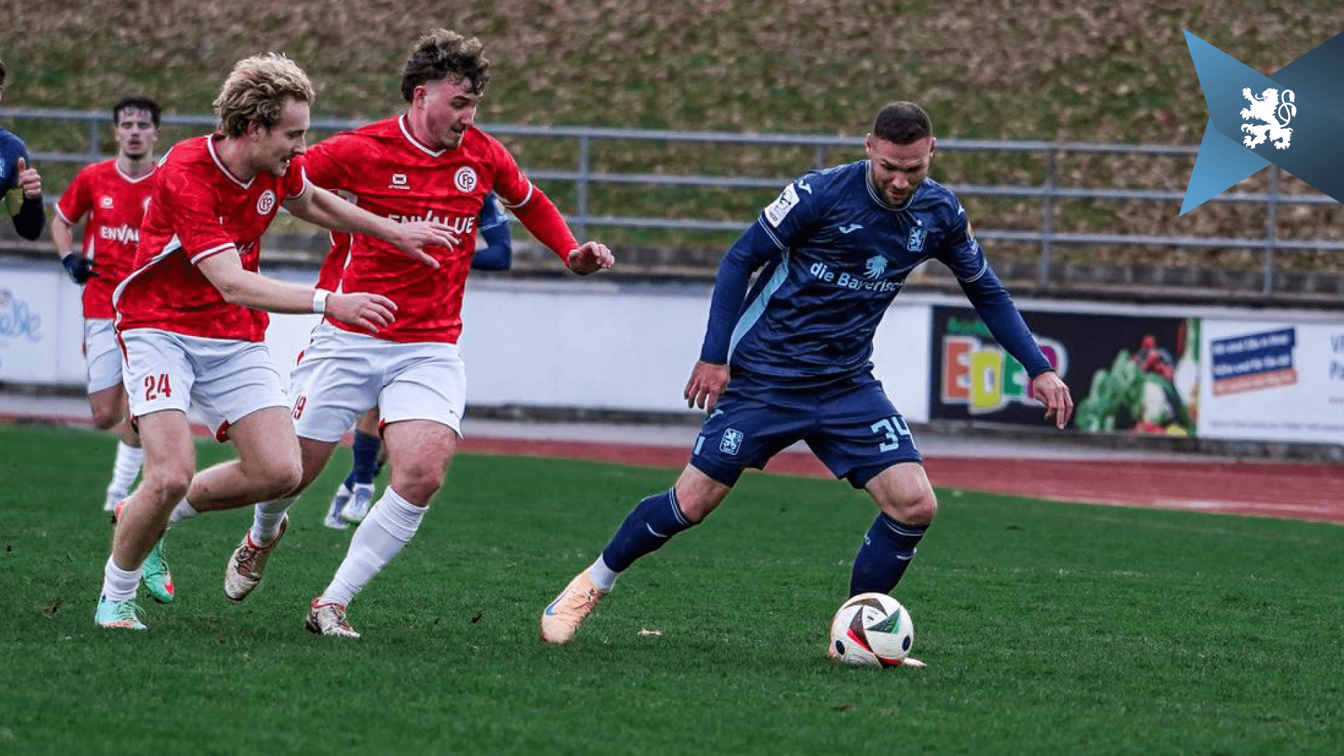 Löwen machen es zweistellig: 14:2-Sieg beim 1. FC Passau.