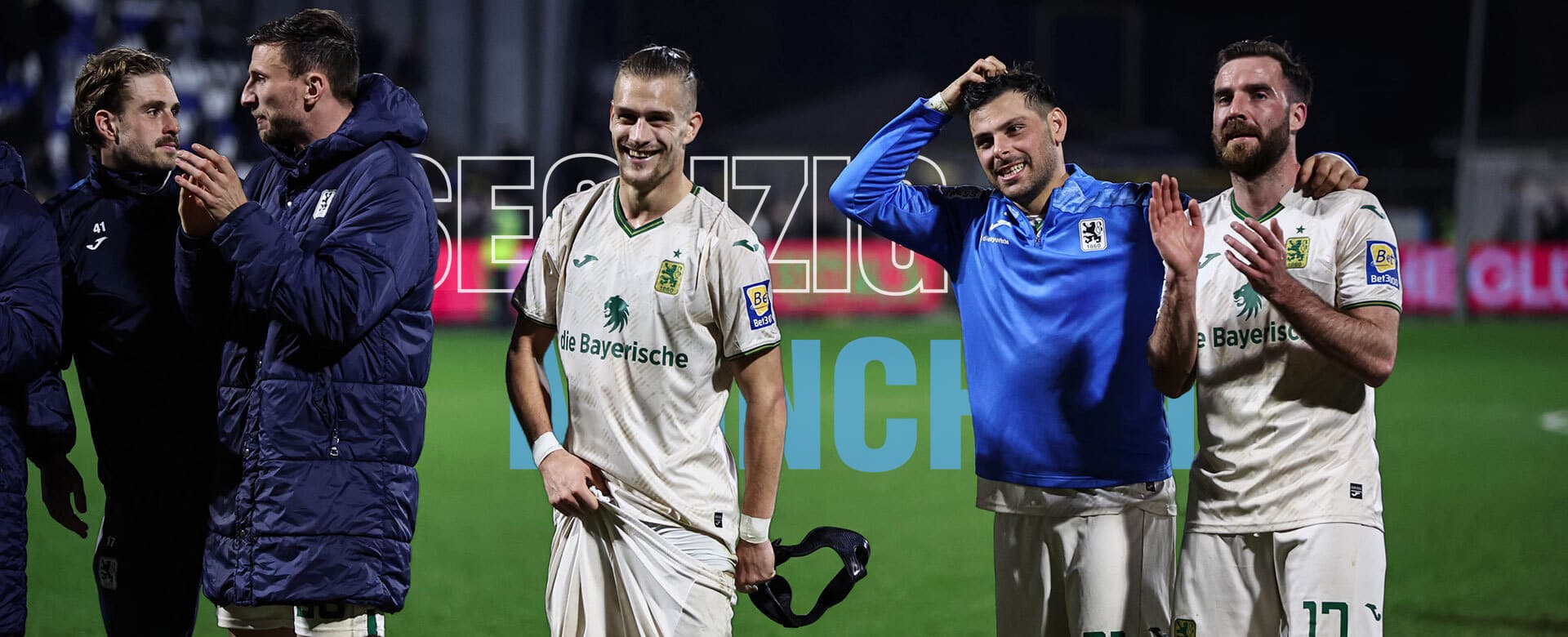 Erleichterung nach Auswärtserfolg.