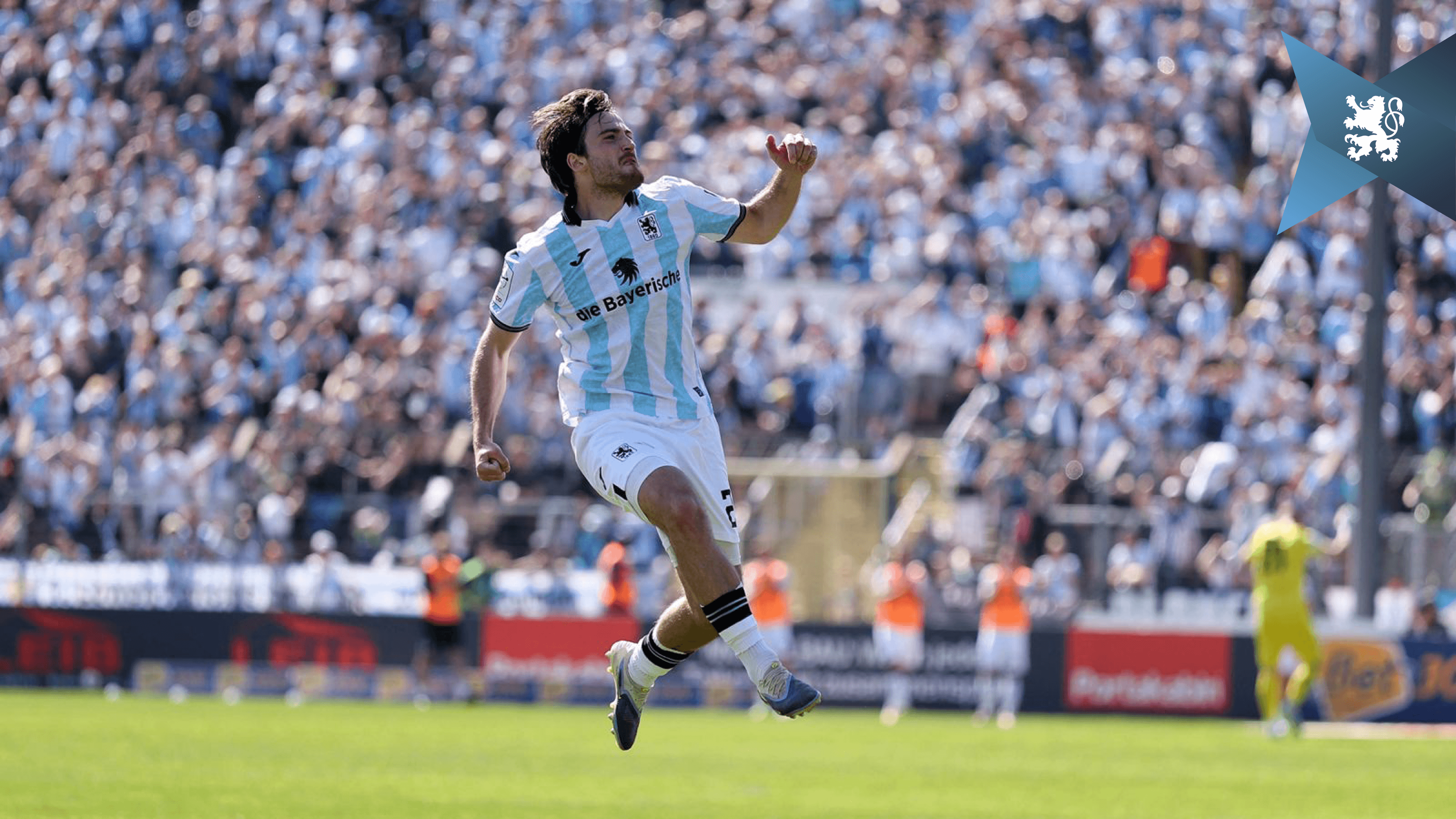 Löwen feiern in einem wilden Spiel einen 3:2-Erfolg über Ulm.