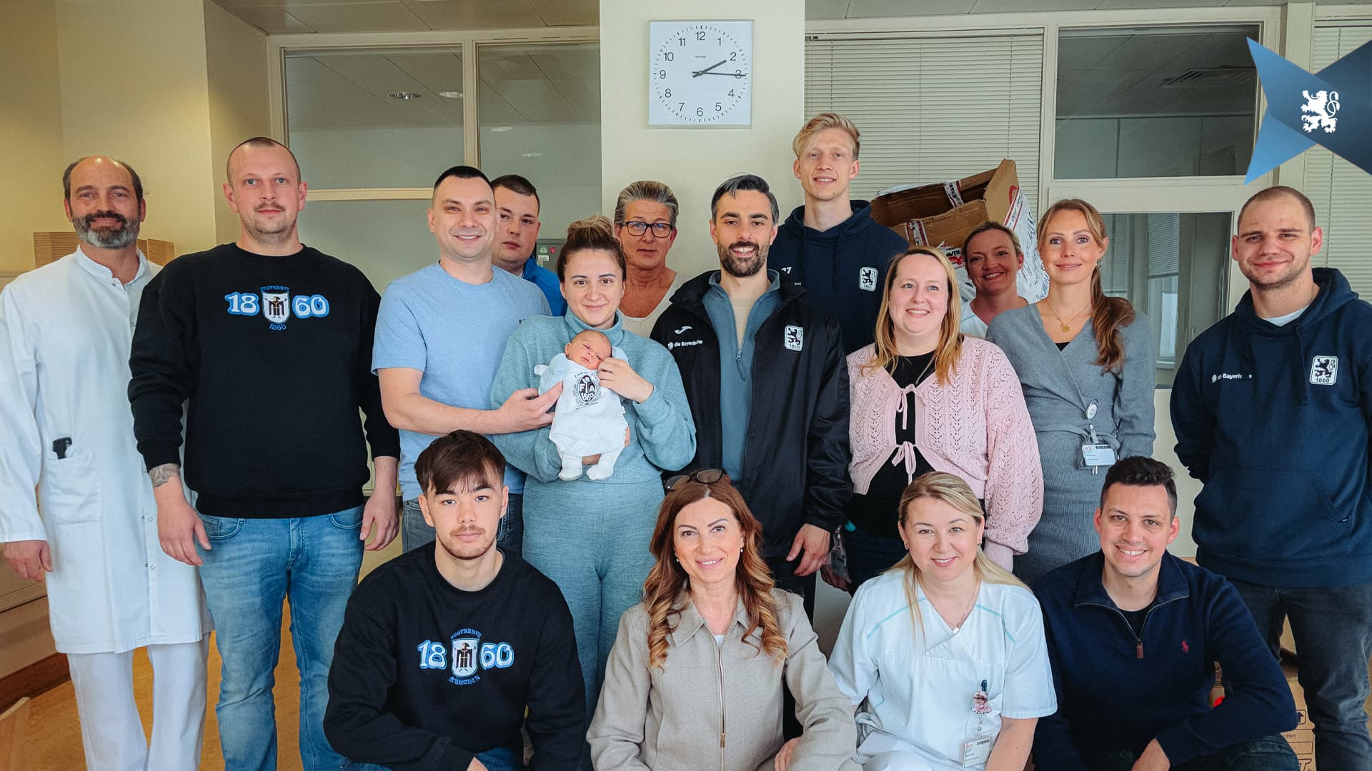 Löwen helfen: Erfolgreiche Spendenübergabe im Klinikum Harlaching.