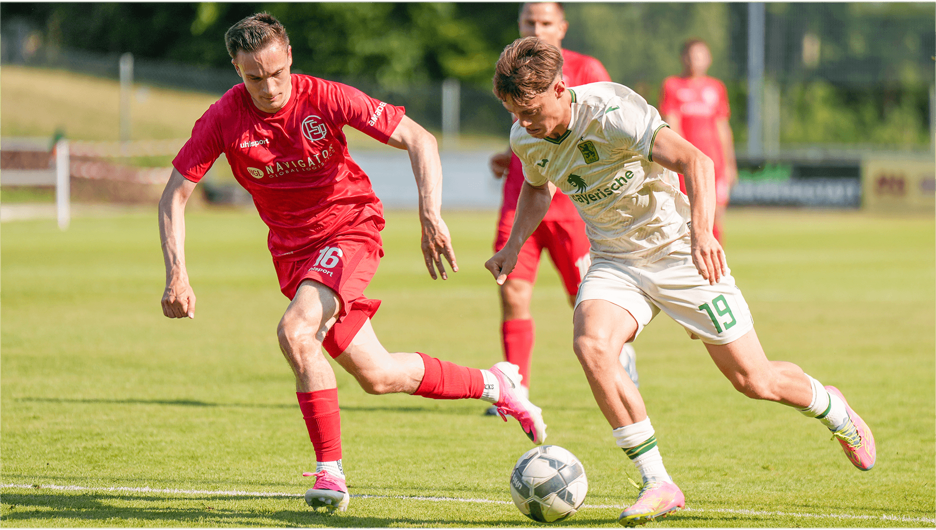 Löwen schlagen Bayernligisten Schwaig mit 5:1.