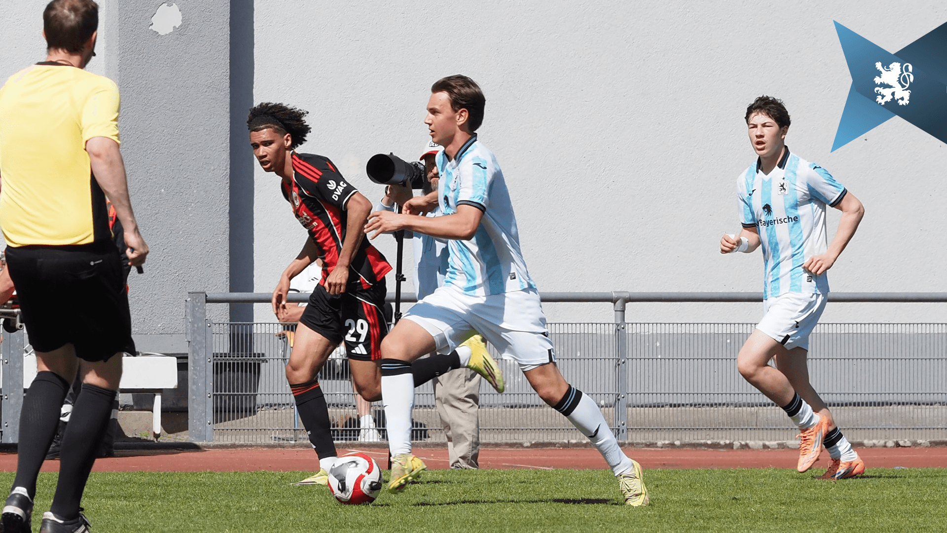 U19 gibt 2:0-Führung aus der Hand und spielt Remis bei Eintracht Frankfurt.